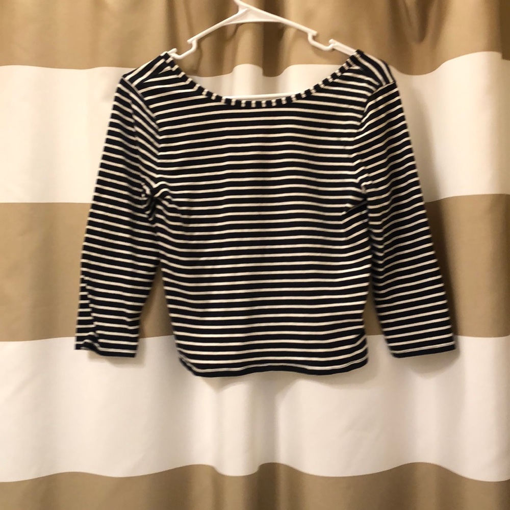 Forever 21 Striped Crop Top